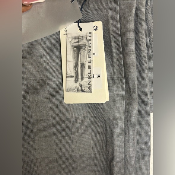 Cavana Men Slim Fit Checked Trouser - Picture 4 of 8